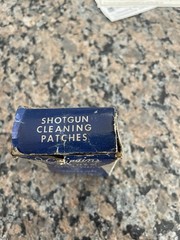 VTG Collectible JC Higgins Shotgun Cleaning Patches with Box by Sears Roebuck