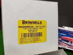 Brownells Special Line Bore Brush 12 Ga 12ct NEW