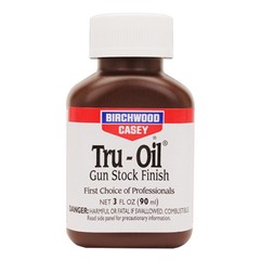 Tru-Oil and Walnut Stain for Gun Wood Stock & Grip Refinishing w/ Absorbent Pads