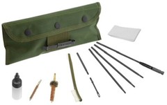 UTG .223 5.56 Complete Cleaning Kit Pouch Rods Adaptor Brush Oil Bottle