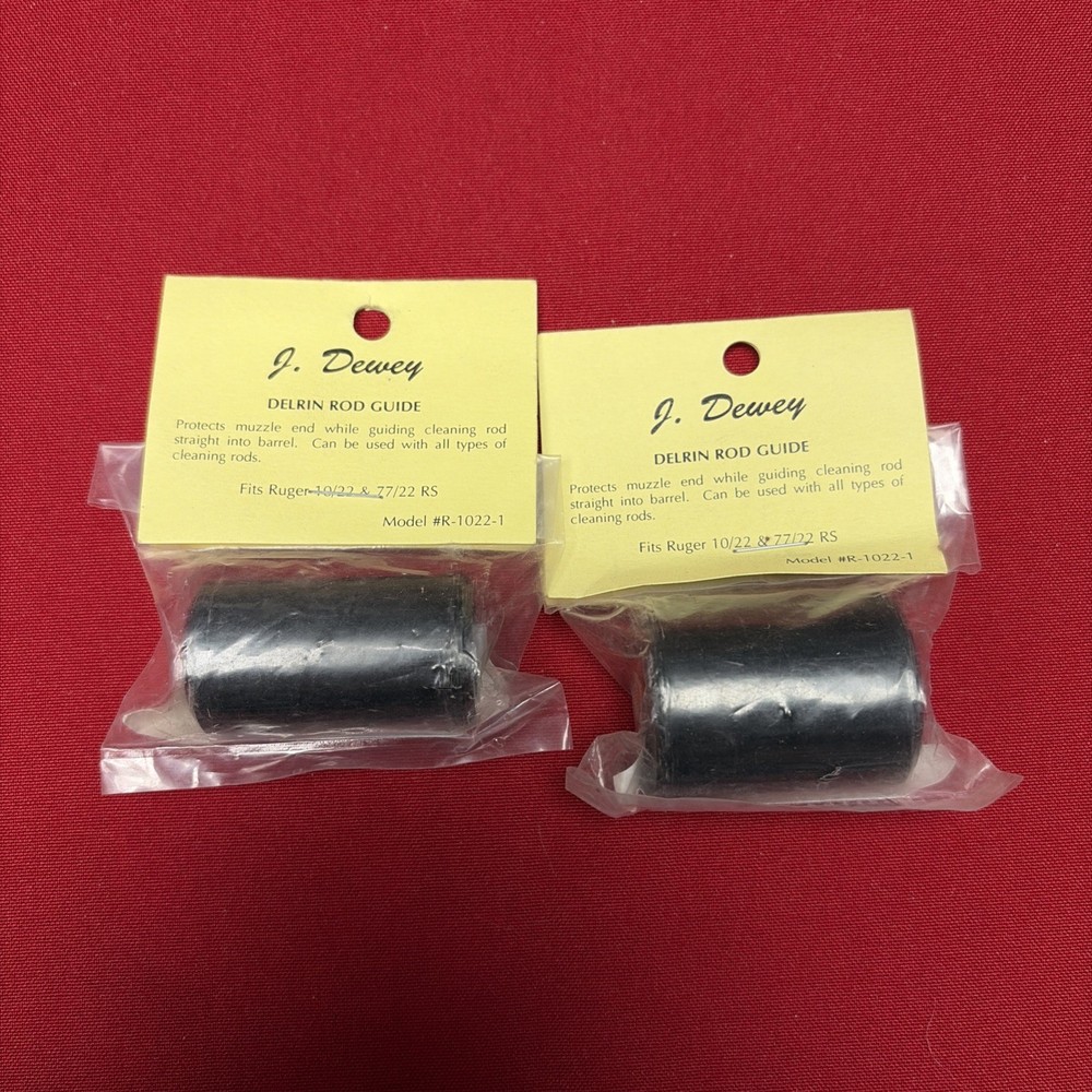 J. Dewey Mfg Co. New Bore Muzzle Guide for Ruger 10/22 and 77/22 Standard Barrel