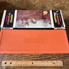 VINTAGE Hoppe’s No. 9 Gun Cleaning Kit In Case Cardboard Sleeve Oil Can Patches