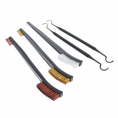 ASR Outdoor Gun Cleaning Kit Brass Punches Brushes Canvas Pouch 14 Piece Set