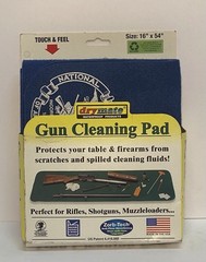 Drymate Premium Gun Cleaning Pads 16 x 54 Inch Blue W/ NRA Logo Shotgun