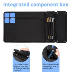 Gun Cleaning Mat Pistol Mat Anti Slip Rubber Gun Mat Magnetic Pistol Cleaning