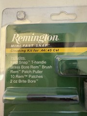 REMINGTON MINI FAST SNAP CLEANING KIT FOR .44/.45 CAL