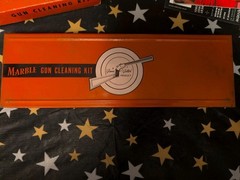Vintage Marble Gun Cleaning Kit METAL CASE Used as is gunsmith Free Shipping JS