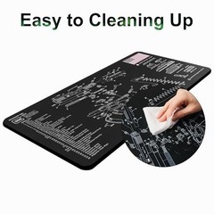 Gun Cleaning Mat 24″x12″ – Thick Waterproof Gun Mat for Pistols & Firearms