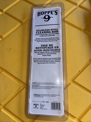 ***Hoppe’s 3 Piece Stainless Steel Cleaning Rod, Universal Rifle/Shotgun***