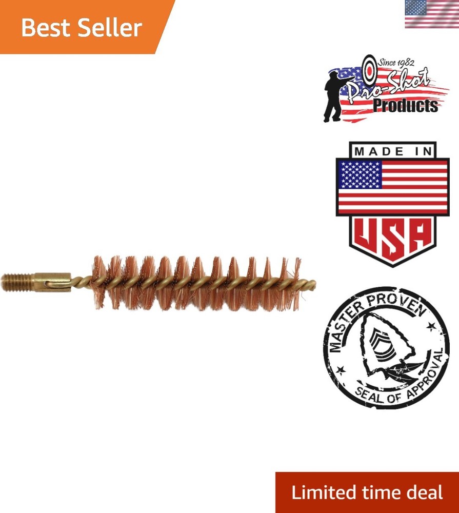 Heavy Duty .50 Caliber Bore Brush – Brass & Bronze for Optimal Black Powder Care