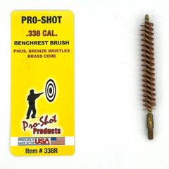 Pro-Shot Benchrest Brush & Spear Tip Jag Set For .338 Cal. Pistol