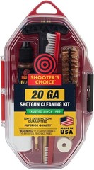 .22 Caliber Rifle Cleaning Kit With Rod Brush Lubricant Patches And Hard Case