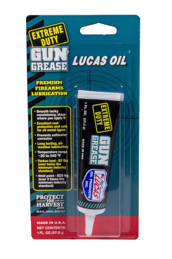 LUCAS Oil Extreme Duty Gun Grease 1oz Tube 10889 lubricant rifle gun pistol