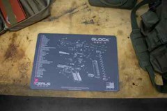 For GLOCK GEN 4 BENCH MAT 17 19 20 21 22 23 26 27 29 30 34 35 36