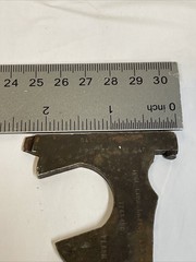 US Army M1918 Combination Spanner Tool USGI Rifle Adjustment .30 Cal 72C6450 Vtg