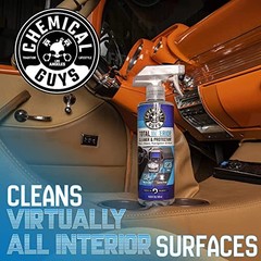 Total Interior Cleaner & Protectant 16 oz with Professional Grade Microfiber