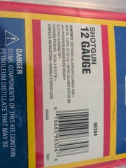 Outers Gunslick Brand shotgun cleaning kit 12 Gauge