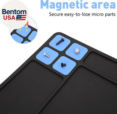 Gun Cleaning Mat, Pistol Mat, Anti-Slip Rubber Gun Mat, Magnetic Pistol Cleaning