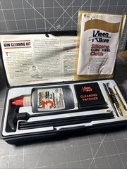 KleenBore Unused Plastic Case .30 – 8mm Gun Cleaning Kit Vintage USA