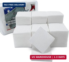 PINGMIC Gun Cleaning Supplies, 2″ Lint Free Patches, Highly Absorbent Square Clo