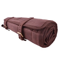Heavy Duty Canvas Shotgun Cleaning Mat Pad Rifle Clean Kits Pocket for Shooting