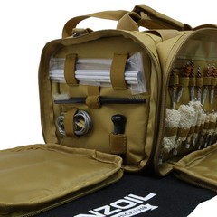 Clenzoil Universal Gun Care Range Bag, Tan, 2366 Gun Cleaning Kit