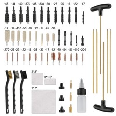 MOSSY OAK Universal Gun Cleaning Kit Handgun Rifle Pistol Shotgun Firearm w/Case