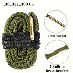 Bore Snake for .38 /.357/9mm Caliber