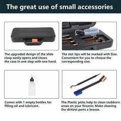 Gun Cleaning Kit Elite Version for 5.56 Cleaning Kit .22 Rifle Gun Cleaning K…