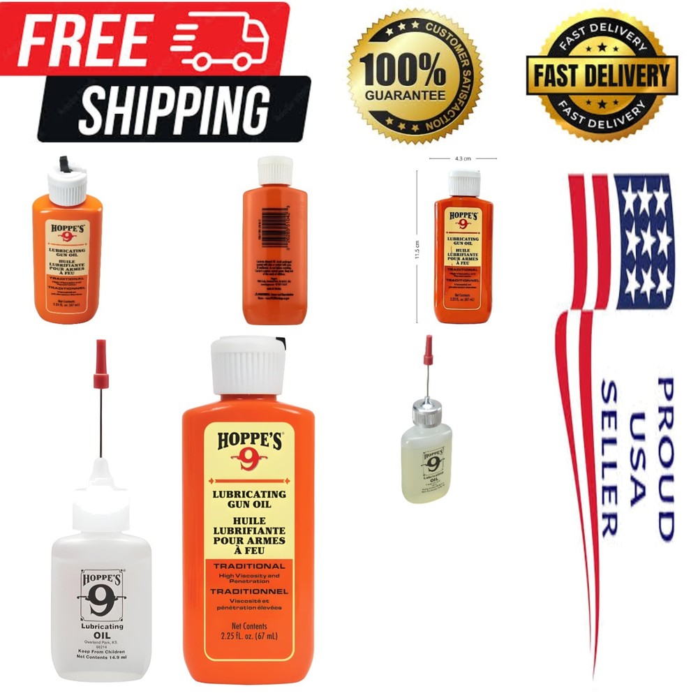 Ultimate No. 9 Oil Combo – 14.9ml Precision & 2.25oz for Lasting Performance