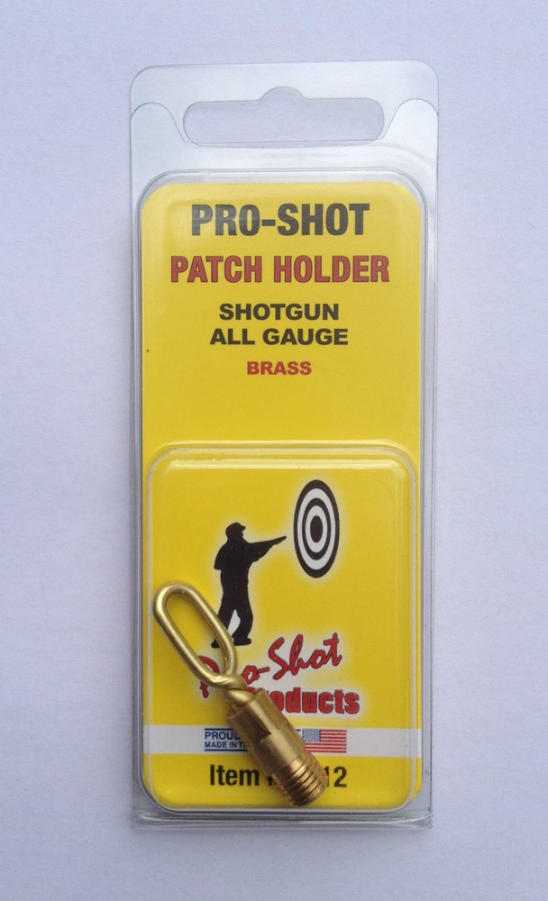 Pro Shot Brass Patch Holder for Shotgun / Slug Gun of All Gauges