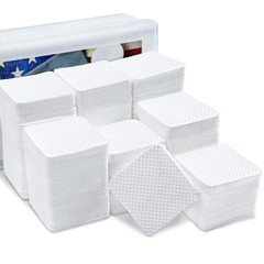 1100 Thicken Gun Cleaning Patches with Storage Case Highly Absorbent Gun Pat