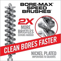 Real Avid Bore-Max Bore Brush, Bronze Gun Brush for Fast Gun Cleaning, Nickel…