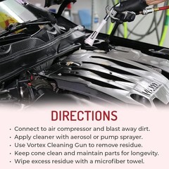 Durable II Air Cleaning Gun – Powerful Tool for Professional Auto Detailing
