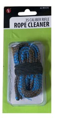 .35 Caliber Rifle Cleaning Bronze Brush Rope Bore Cleaner & Patch Holder
