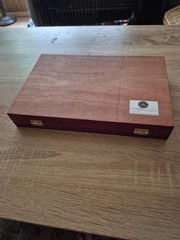 Gunmaster 35pc Deluxe Universal Gun Cleaning Kit in Wood Case