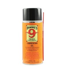 Hoppes No. 9 Lubricating Oil Guns Rifle Shotgun Can Spray Firearms Lube Cleaner