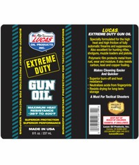 LUCAS 8oz Extreme Duty Gun Oil 10870