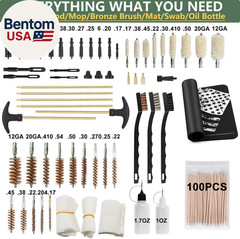 Gun Cleaning Kit, Universal Gun Cleaning Kit for All Caliber Shotgun Pistol Rifl