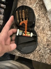 Otis Gun Cleaning Kit w/ Black Case, Bore Brush & Cloth .12 .20 .28 .35 .50