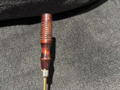 Vintage Montgomery Ward .22 Caliber Gun Cleaning Rod Incomplete / Broken