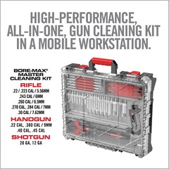 Real Avid Bore-Max Master Cleaning Kit & Mobile Workstation – Universal Gun Kit