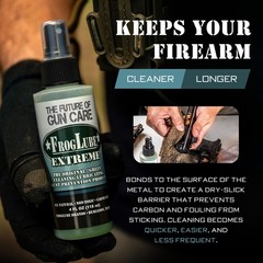 FrogLube Extreme Gun Lube – Metal Bonding Gun Lubricant – Prevents Carbon Bui…