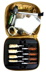 Clenzoil Multi-Caliber Pistol Kit Tan Gun Cleaning Kit – 2076