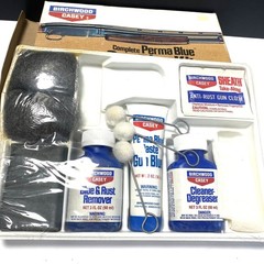 Birchwood Casey Liquid Gun Blue Kit Remover/Perma Blue/Degreaser New In Package