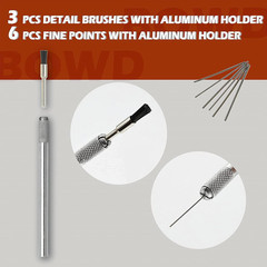 Professional 23 Pcs Set Cleaning Kit for Cleaning Spray Guns, Suction, Gravity,