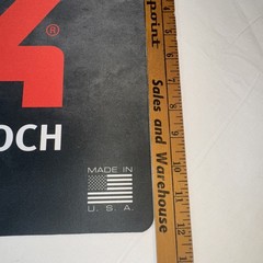 Heckler & Koch HK Genuine Counter Mat Red & Black 12 X 17 Officially Licensed