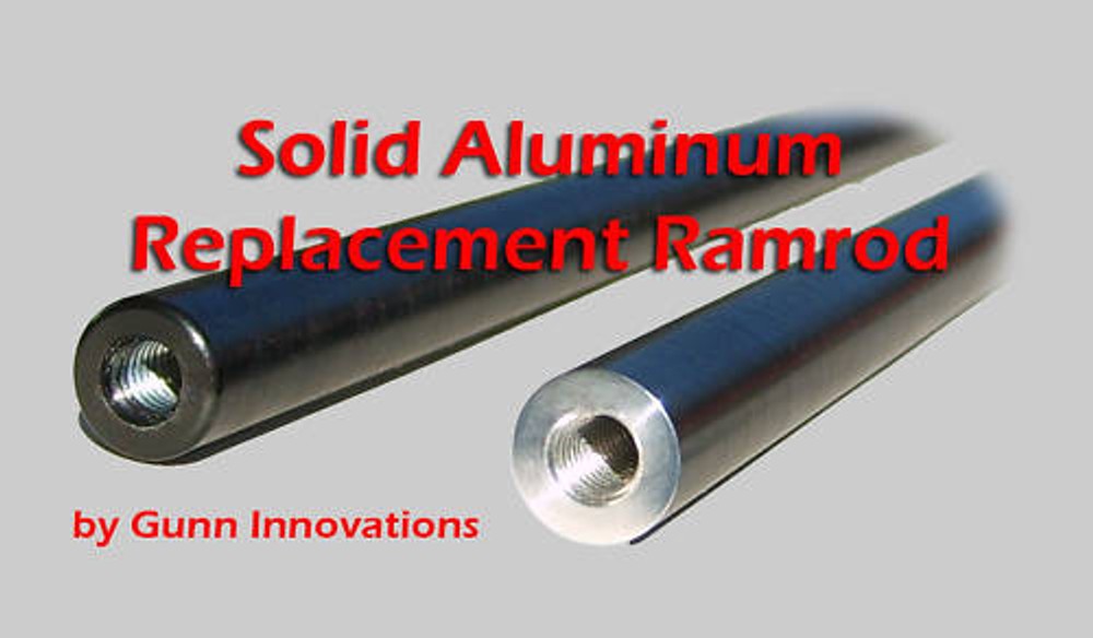 27″ Replacement Ramrod for Knight Muzzleloader Solid Aluminum (9mm Dia)