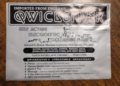 Quicksilver Silver Cleaning Kit / VERY RARE / ORIGINAL