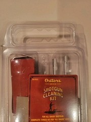 Outers 96300 Used 7 Pc Gun Cleaning Kit w/ Rods, Adapter, Cloth, Sandpaper & Oil